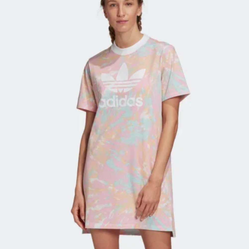 adidas Tie Dye Tee Dress